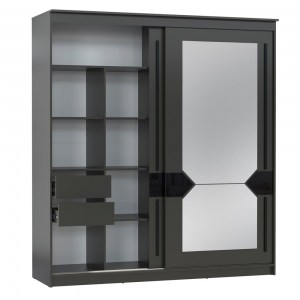 Марко 95.09 Шкаф-купе 2-х дверный (Олмеко) Диамант